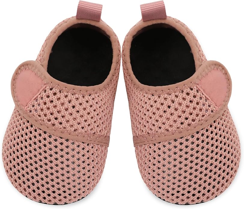 JIASUQI Baby Boys and Girls Barefoot Swim Water Skin Shoes Aqua Socks for Beach Swim Pool