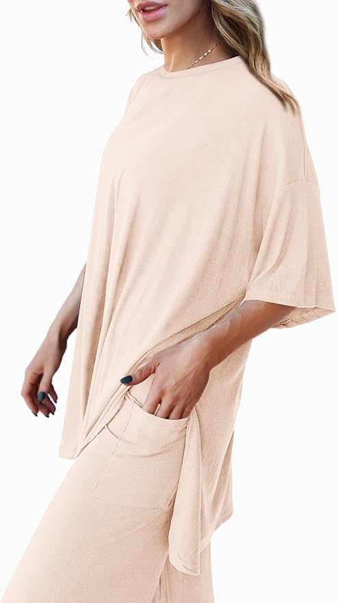 PRETTYGARDEN Two Piece Sets for Women Summer Fashion Lounge Matching Set 2026 Spring Travel Vacation Airport Outfits Clothing