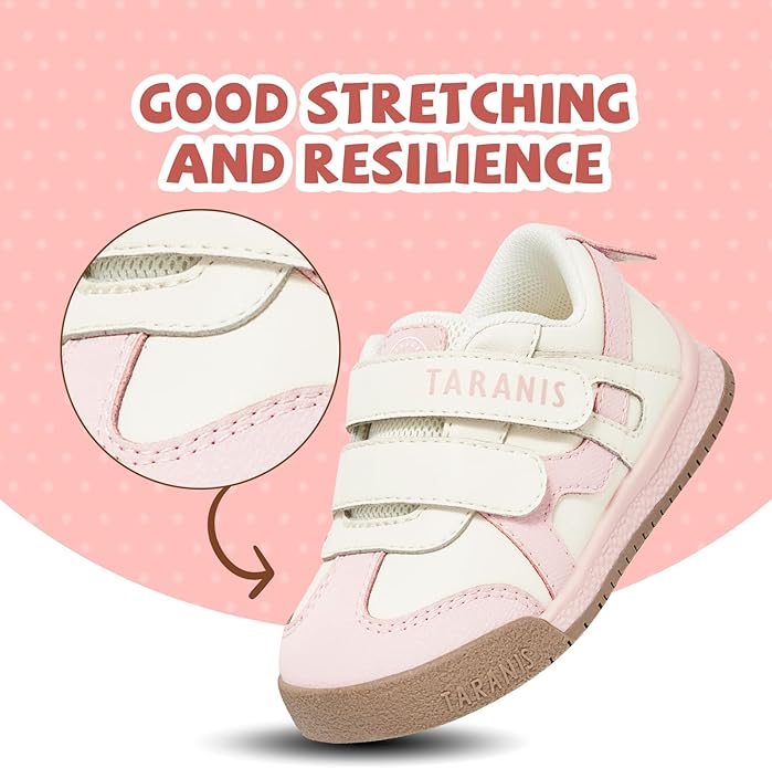 TARANIS Toddler Walking Shoes Wide Running Kids Sneakers Tennis Athletic Sport Shoes