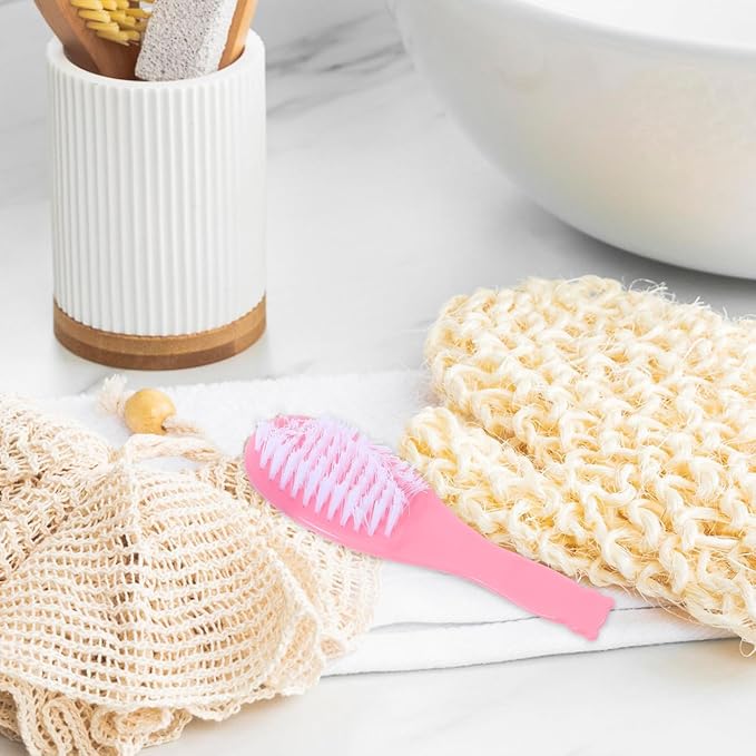 SAFIGLE Baby Hair Brush Set：Soft Bristles Baby Brush and Comb Kit for Newborns Toddlers Boys Girls - Gentle Grooming Essentials Ideal for Cradle Cap, Perfect Infant Registry Gift（4 Colors）
