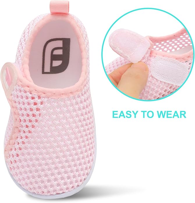JOINFREE Baby Toddler Water Shoes Boys Girls Sandals Barefoot Kids Breathable Sneakers Shoes for Walking Running