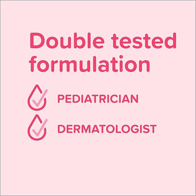 Johnson's Moisturizing Mild Pink Baby Lotion with Coconut Oil for Delicate Baby Skin, Paraben-, Phthalate- & Dye-Free, Hypoallergenic & Dermatologist-Tested, Baby Skin Care, 3.4 Fl. Oz (Pack of 3)