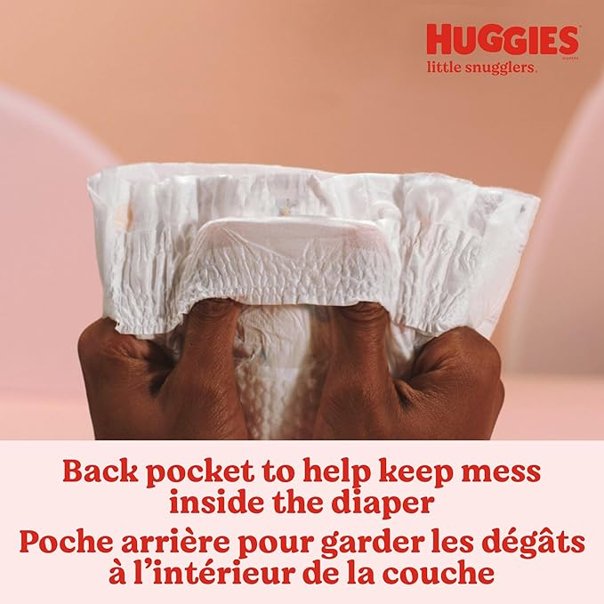 Huggies Little Snugglers Baby Diaper Size 1, 8 to 14 lbs. 34717, 20 Ct