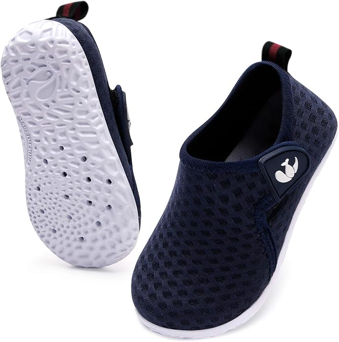 JIASUQI Baby Boys Girls Barefoot Swim Pool Water Shoes Beach Walking Sandals Athletic Sneakers