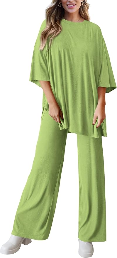 PRETTYGARDEN Two Piece Sets for Women Summer Fashion Lounge Matching Set 2026 Spring Travel Vacation Airport Outfits Clothing
