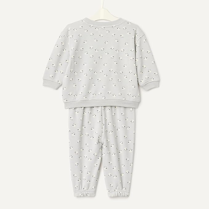 Amazon Essentials x Sofia Grainge Unisex Toddlers and Babies' Sweatshirt & Sweatpant Set