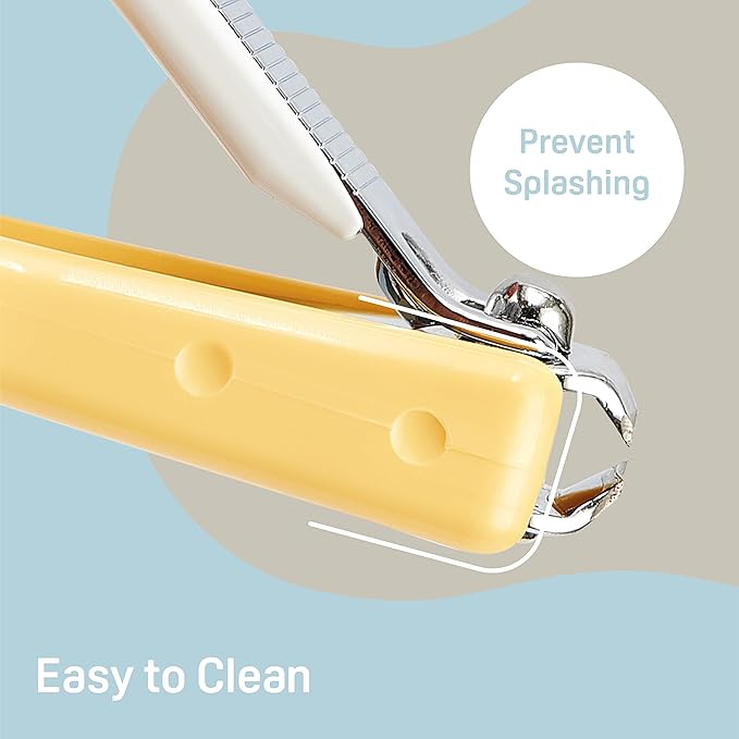Pigeon Baby Nail Clipper with Splatter Proof Case for 9+ Months