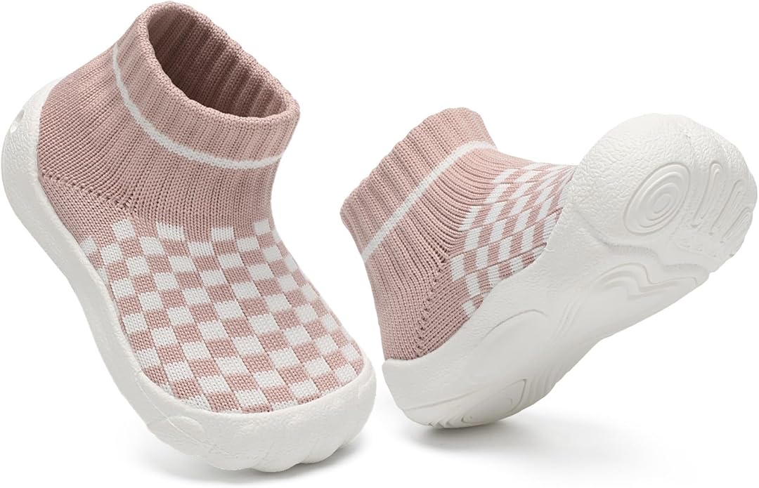 Baby Sock Shoes Breathable First Walking Shoes for Baby Girl Boy 6-24 Months Ultra-Light Infant Slippers Toddler Sneakers
