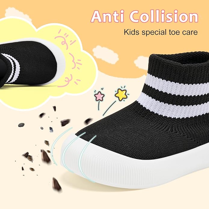 VIFUUR Baby Shoes Girls Boys Toddler Sneakers Non-Slip First Walkers Shoes for Babies 6 9 12 18 24 Months