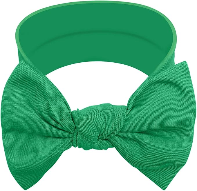 Baby Girl Headbands-Infant,Toddler Cotton Handmade Hairbands with Bows Child Hair Accessories