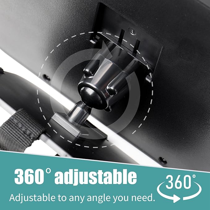 Car Mirror for Baby,Shake proof,Shatterproof Baby Car Mirror for Safe Travel, 360° Rotation, Clear Wide View, Easy Install, Perfect