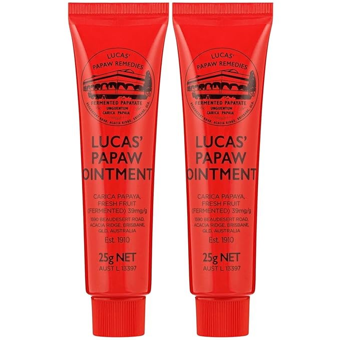 Lucas Papaw Ointment 25g - 2 Pack - Made in Australia