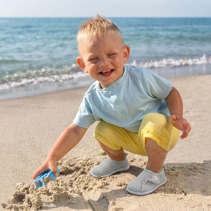 JOINFREE Baby Toddler Water Shoes Boys Girls Sandals Barefoot Kids Breathable Sneakers Shoes for Walking Running