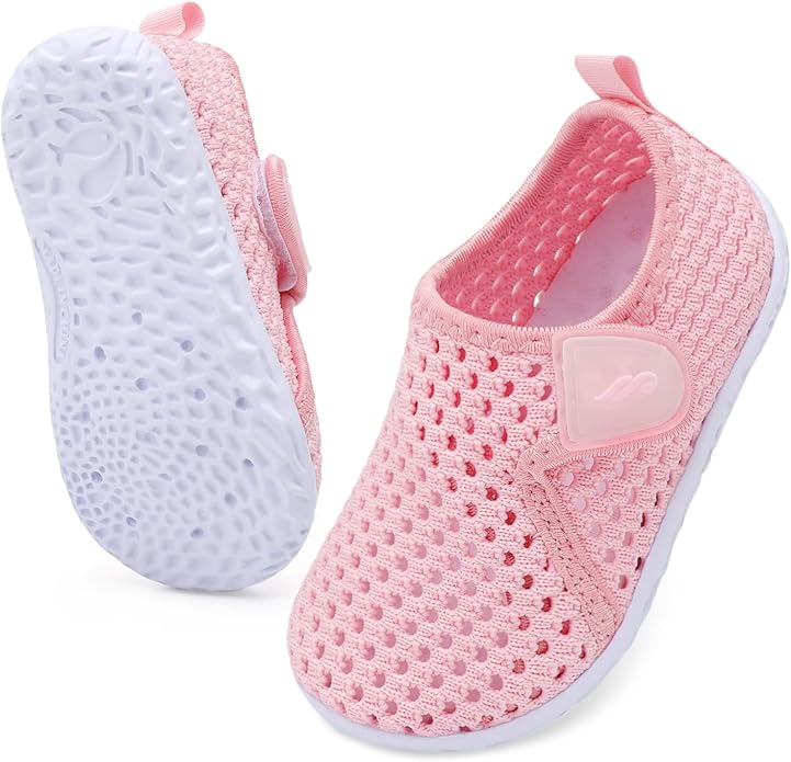 JIASUQI Baby Boys Girls Barefoot Swim Pool Water Shoes Beach Walking Sandals Athletic Sneakers