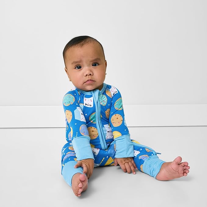 Little Sleepies Pajamas for Baby Boys & Girls, Viscose from Bamboo Baby Pajamas, Preemie & Newborn Sleepers, 2-Way Zipper PJs