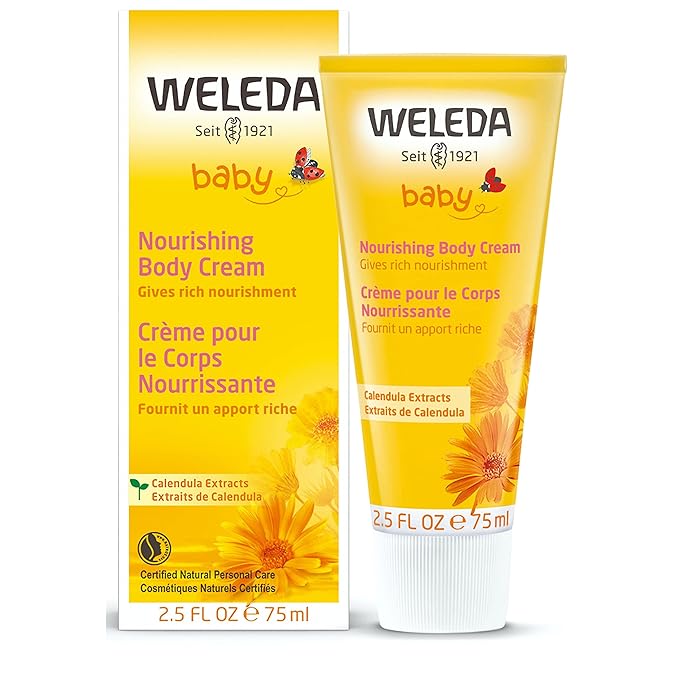 Weleda Calendula Body Cream, 2.5 Fluid Ounce (Pack of 2)