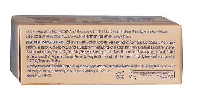 Ricitos de Oro Honey Bee Bar Soap, Hypoallergenic Bar Soap, Assists in Moisturizing Baby's Skin, Delicate Skin, 6-Pack of 3.5 Oz, 6 Bar Soaps.