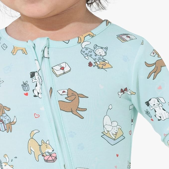 Bellabu Bear Convertible Footies for Baby Boys & Baby Girls, Family Matching Pajamas, Rayon from Bamboo