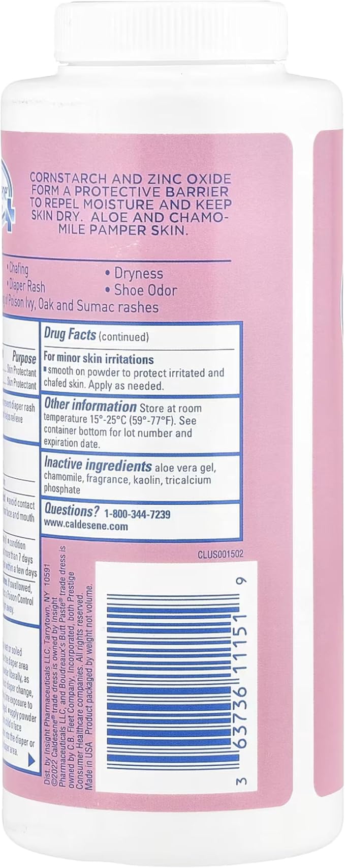 Caldesene Protecting Powder, Fresh Scent, 5 oz. - Pack of 1