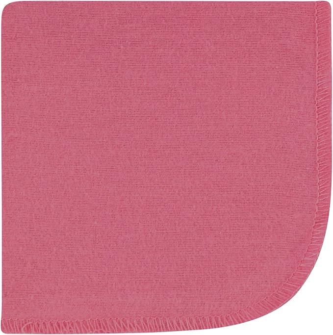 Hudson Baby Unisex Baby Flannel Washcloths, Creative Rainbow 12Pk, One Size