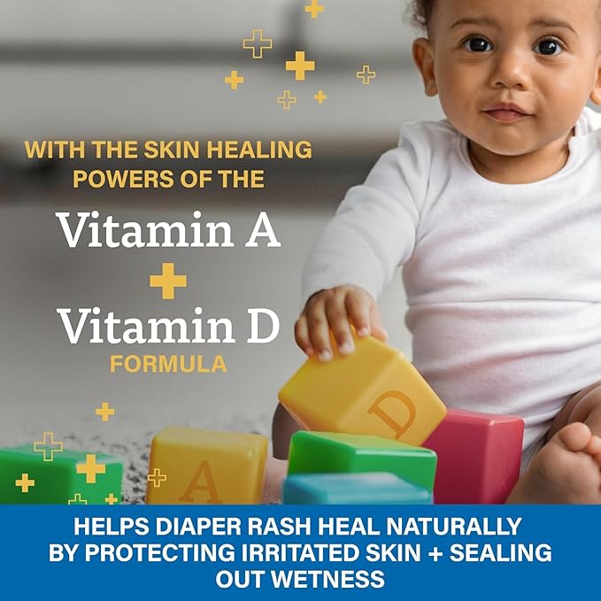 A+D Diaper Rash Cream, Dimethicone Zinc Oxide Cream, 4 oz (113 g) (Pack of 1) Size: Pack of 1, Model:, Baby & Child Shop