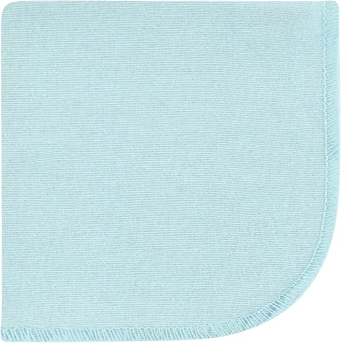Hudson Baby Unisex Baby Flannel Washcloths, Creative Rainbow 12Pk, One Size