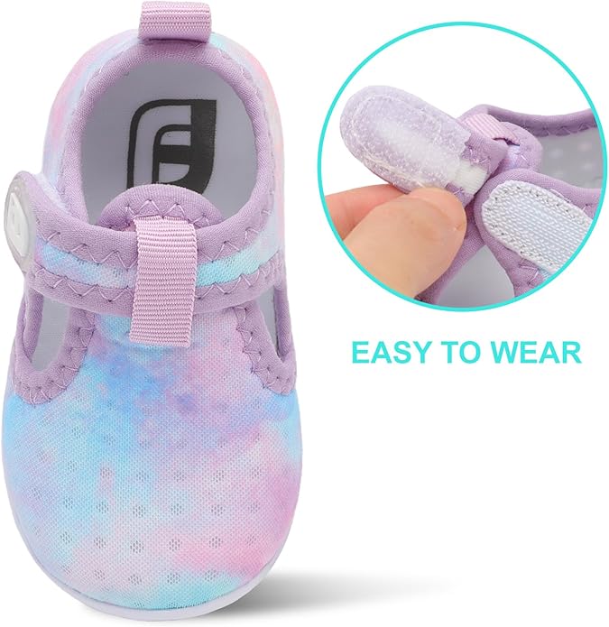 JOINFREE Baby Toddler Water Shoes Boys Girls Sandals Barefoot Kids Breathable Sneakers Shoes for Walking Running