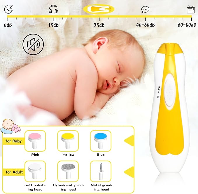 Baby Healthcare and Grooming Kit for Newborn Kids, 31PCS Upgraded Safety Baby Care Kit, Newborn Nursery Health Care Set, Baby Care Products (Yellow)