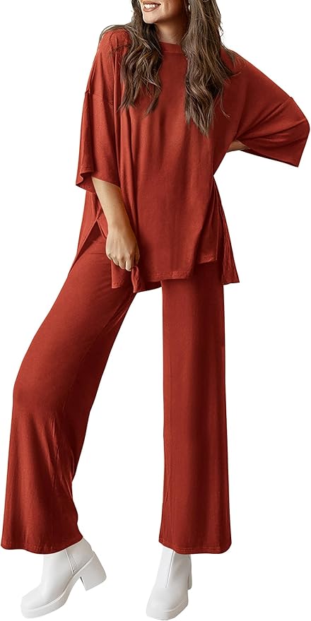 PRETTYGARDEN Two Piece Sets for Women Summer Fashion Lounge Matching Set 2026 Spring Travel Vacation Airport Outfits Clothing