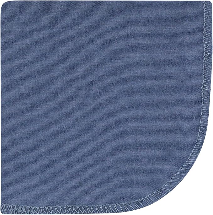 Hudson Baby Unisex Baby Flannel Washcloths, Construction Work 12Pk, One Size
