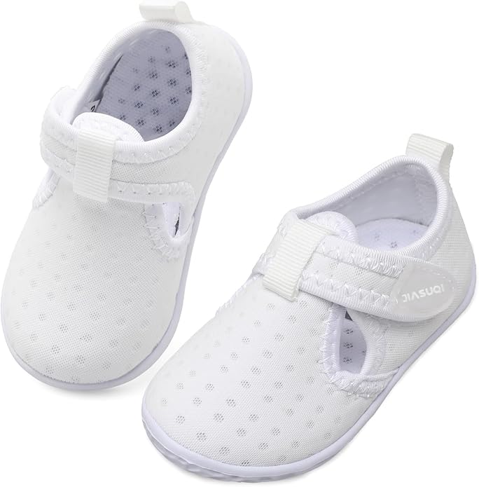 JIASUQI Baby Boys Girls Barefoot Swim Pool Water Shoes Beach Walking Sandals Athletic Sneakers