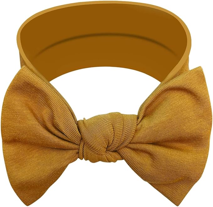 Baby Girl Headbands-Infant,Toddler Cotton Handmade Hairbands with Bows Child Hair Accessories