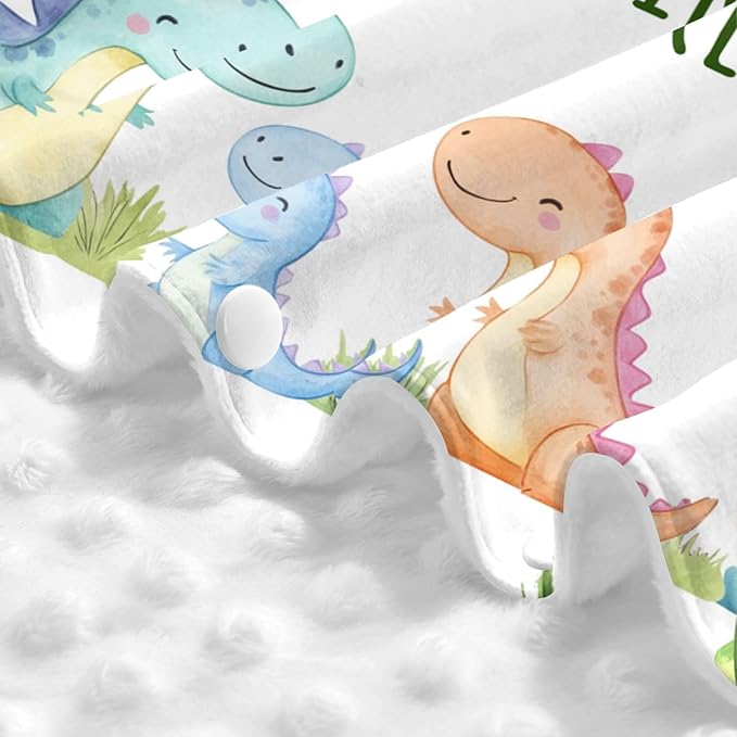 Personalized Baby Car Seat Canopy for Babies, Custom Name Baby Car Seats Cover for Boys Girls, Dinosaur Opening Minky Nursing Breastfeeding Covers for Infant, Carseat Canopies for Newborn