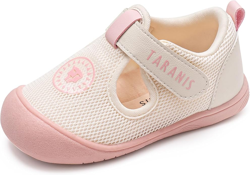 Toddler Shoes Boys Girls Non-Slip Infant Sneaker Rubber Sole Baby Crib First Walker Shoes