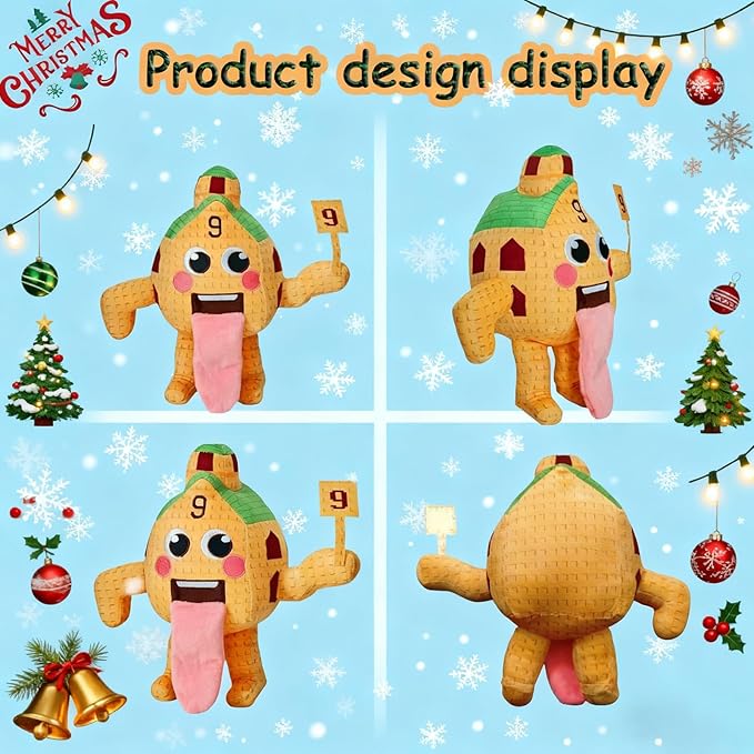 Steal a Brainrot Plush Toy,Cute Soft Stuffed Animal, Collectible Gift for Game Fans (Color E)