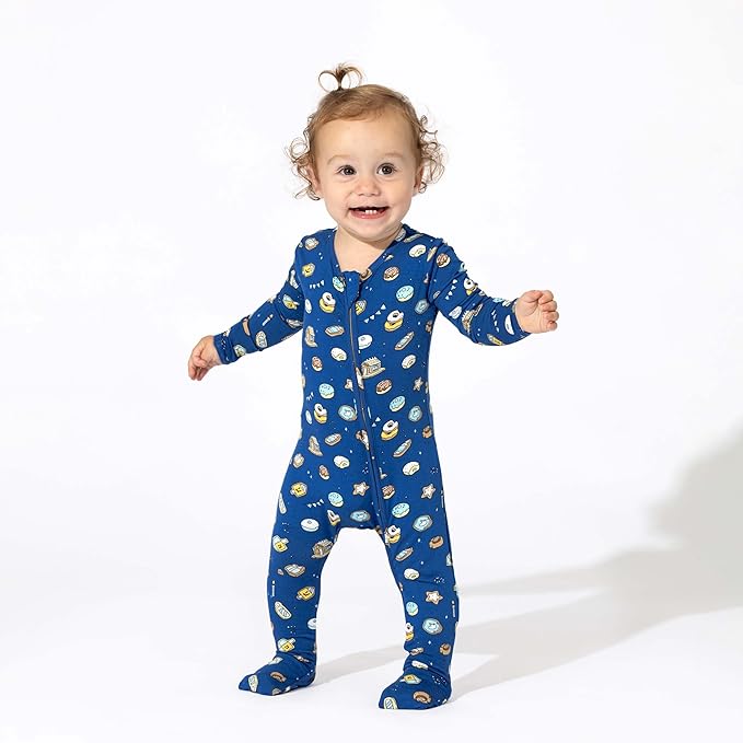 Bellabu Bear Convertible Footies for Baby Boys & Baby Girls, Family Matching Pajamas, Rayon from Bamboo
