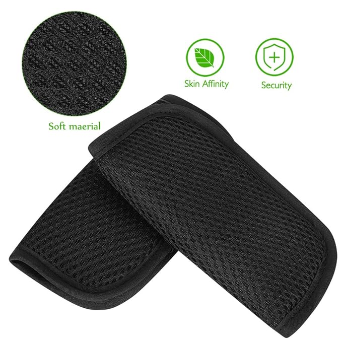 Accmor Car Seat Straps Shoulder Pads for Baby Kids, Soft Car Seat Strap Covers, Seat Belt Covers for Car Seats, Pushchair, Stroller