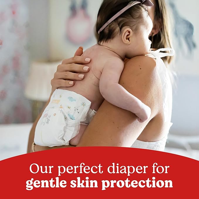 Huggies Size 1 Diapers, Little Snugglers Baby Diapers, Size 1 (8-14 lbs), 32 Count, Packaging May Vary