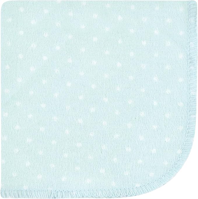 Hudson Baby Unisex Baby Flannel Cotton Washcloths, Lemon Daisy 12 Pack, One Size