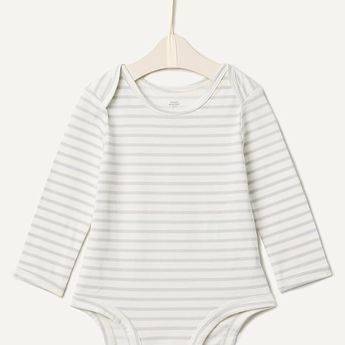 Amazon Essentials x Sofia Grainge Unisex Babies' Long Sleeve Crew Neck Bodysuit