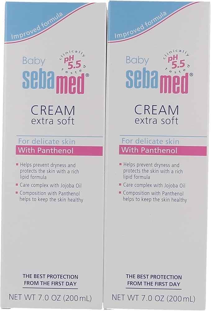 Sebamed Baby Cream Extra Soft, 7 oz, 2 Pack