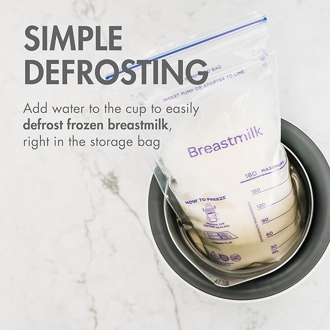 Boon Tempro Direct Heat Breastmilk Warmer - Retains Nutrients in Baby Formula and Breastmilk - Quick Liquid Warmer with Real Time Temp Reading - Breastfeeding Essentials