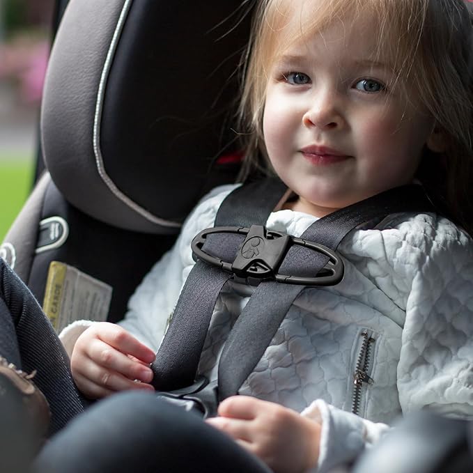 Universal Child Chest Clip Has a Non-Slip Design and Is Suitable for Use On Seats, Strollers, High Chairs, School Bags and Work Belts, Providing All-Around Protection for Your Child（Rectang）