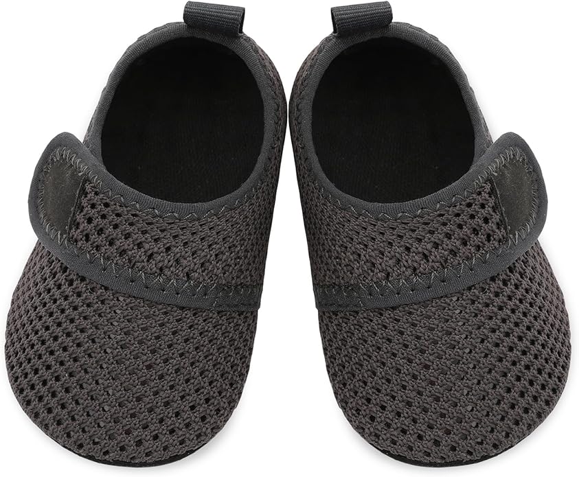 JIASUQI Baby Boys and Girls Barefoot Swim Water Skin Shoes Aqua Socks for Beach Swim Pool