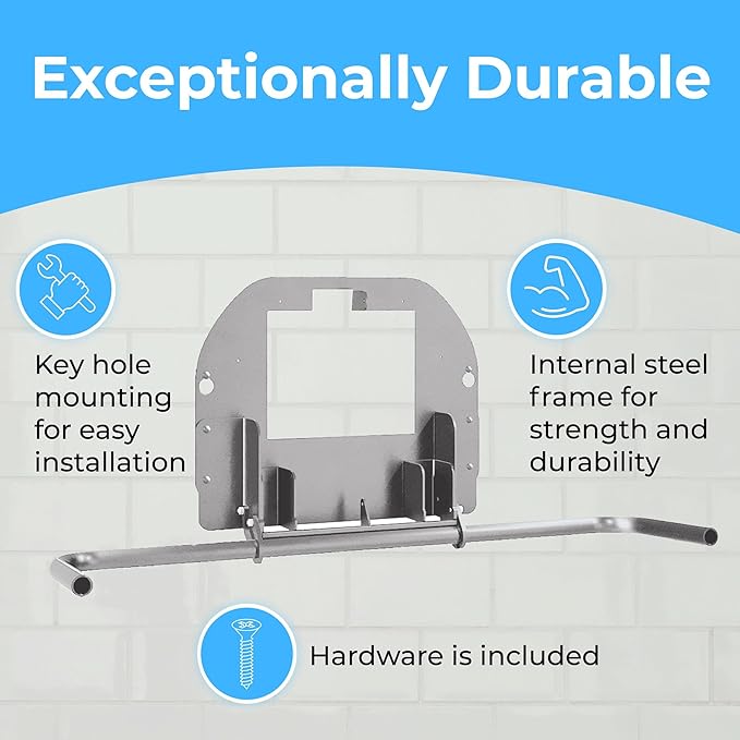 Koala Kare Baby Changing Station Horizontal Surface-Mounted, Model KB310-SSWM (Stainless Steel)