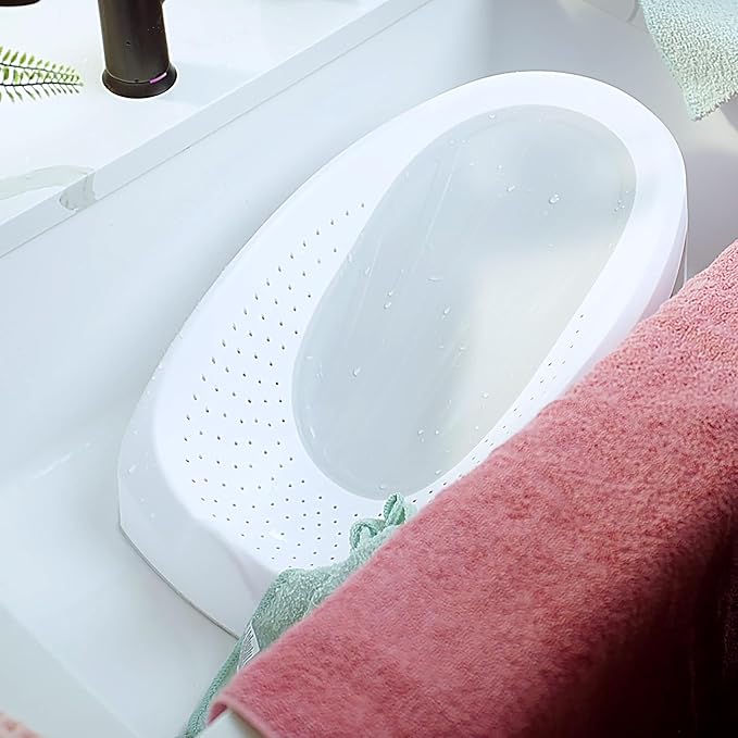 Ingenuity Easy Rinse Bather Baby Bath Seat, Non-Slip Soft Support, 0-6 Months, Up to 20 lbs