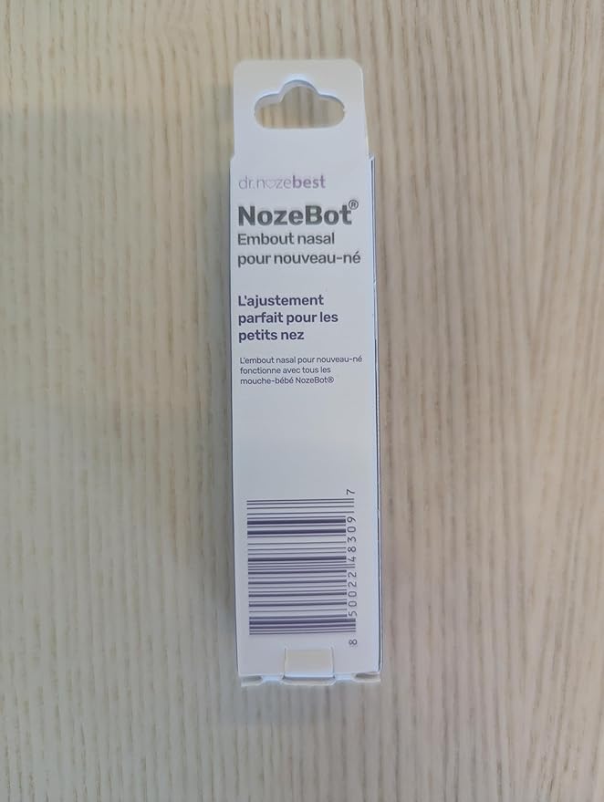 Dr. Noze Best Newborn Nozepiece | Safe for Infants and Toddlers | Only Works with NozeBot Electric Nasal Aspirator