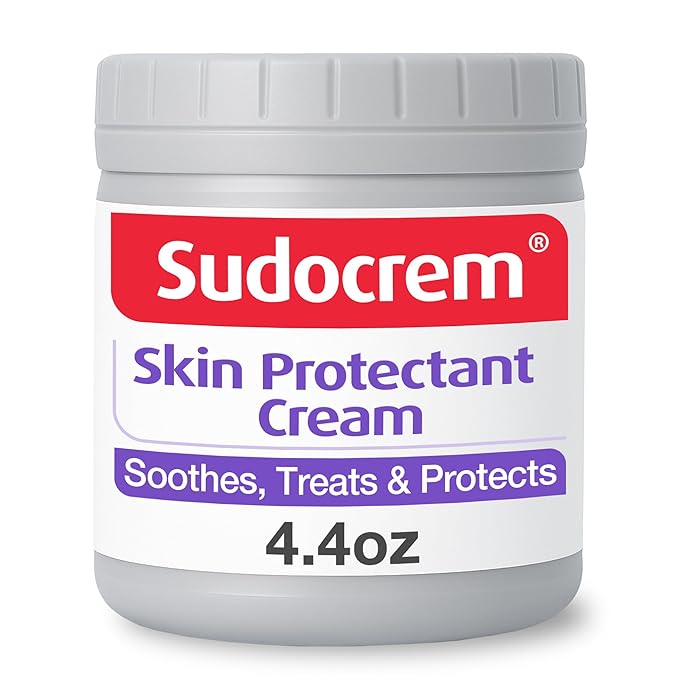 Sudocrem Diaper Rash Cream for Baby's Skin, Triple Action Diaper Rash Paste that Soothes, Treats and Protects, 15.29% Zinc Oxide Cream - 4.4oz (125g)
