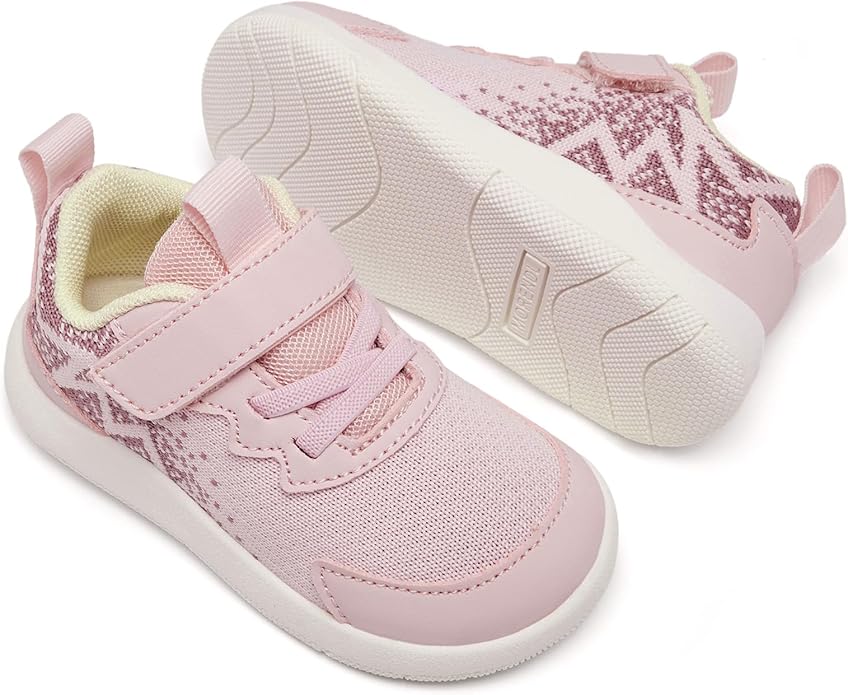 MORENDL Wide Toddler Shoes Baby Walking Shoes Boys & Girls Barefoot Sneakers Zero Drop Comfort Tennis Running Outdoor Activities