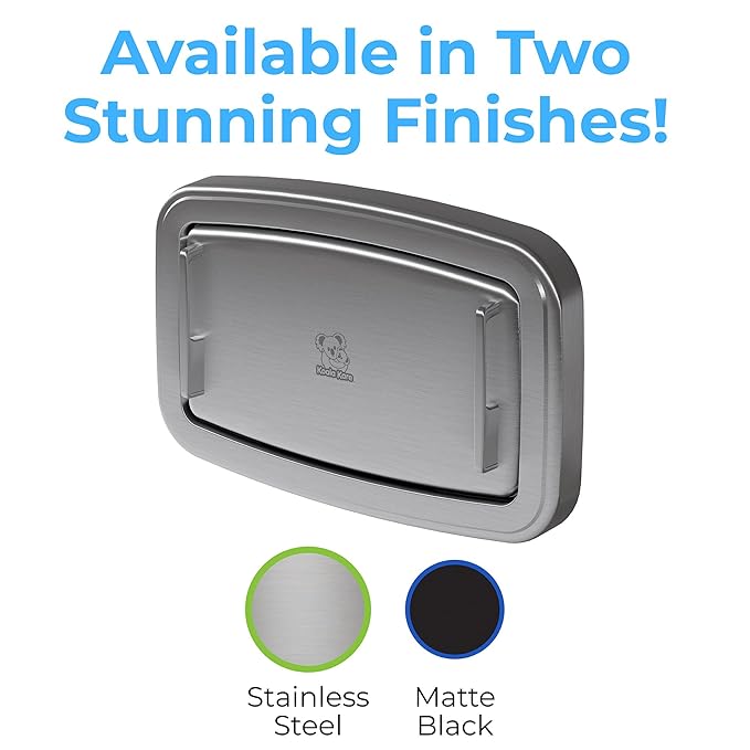 Koala Kare Baby Changing Station Horizontal Surface-Mounted, Model KB310-SSWM (Stainless Steel)